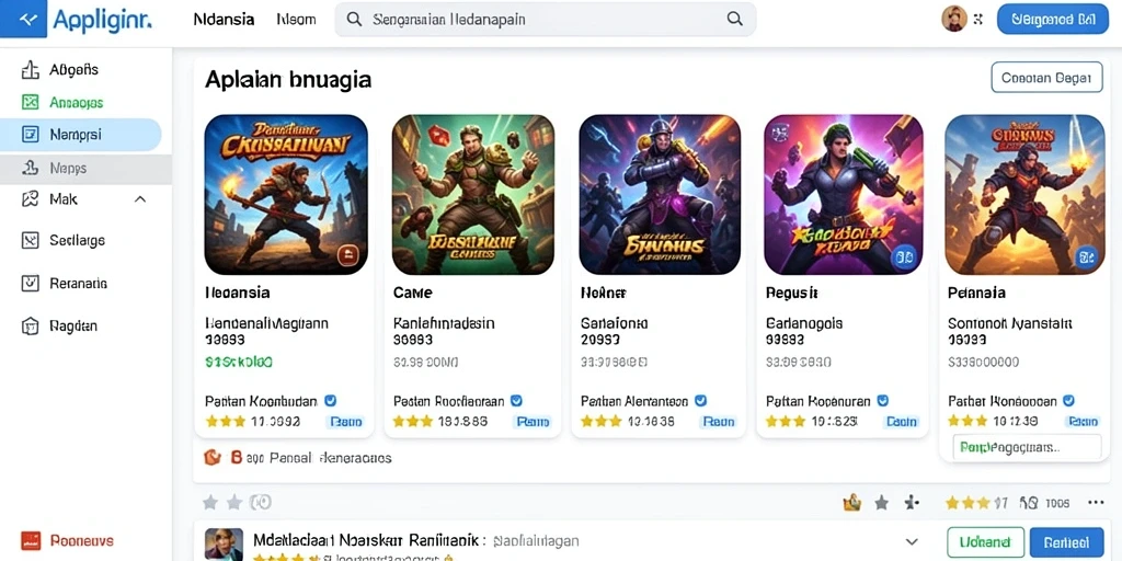 Screenshot menampilkan karakter utama dalam aksi.