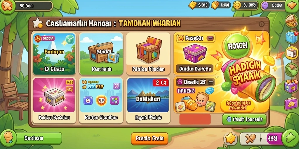 Tangkapan layar dari gameplay CU888 yang seru.