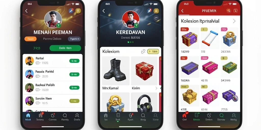 Tampilan antarmuka yang menarik dan intuitif.