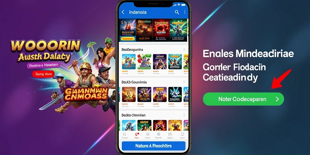 Tampilan utama aplikasi HOKIVIP yang menarik.