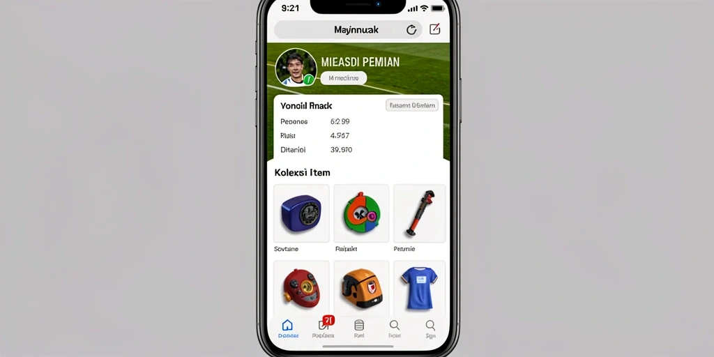 Screenshot aplikasi menampilkan antarmuka pengguna yang ramah.