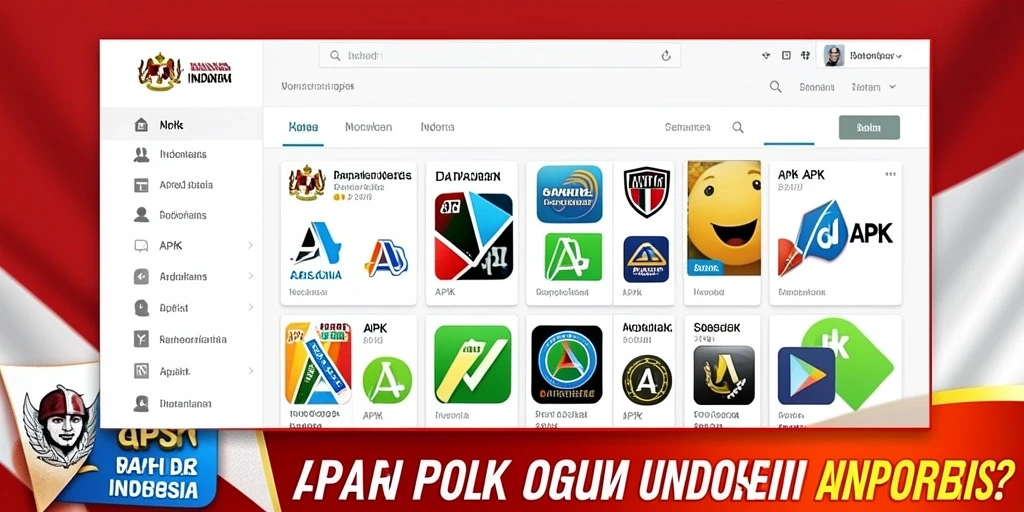 Tampilan antarmuka utama yang menarik perhatian.