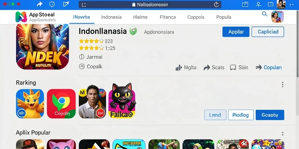 Antarmuka pengguna yang intuitif dan menarik.