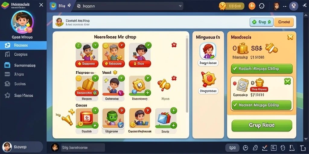 Tampilan antarmuka yang bersih dan minimalis.
