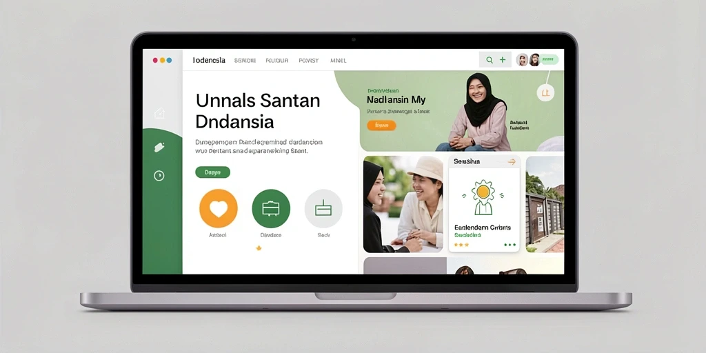 Tampilan antarmuka PENIDABET yang modern.