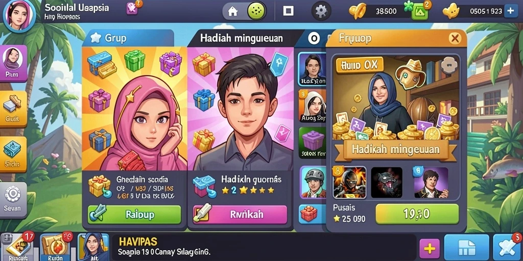 Tampilan utama RPVIP4 yang menarik dan interaktif.