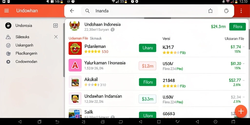 Tampilan antarmuka yang menawan dan user-friendly.
